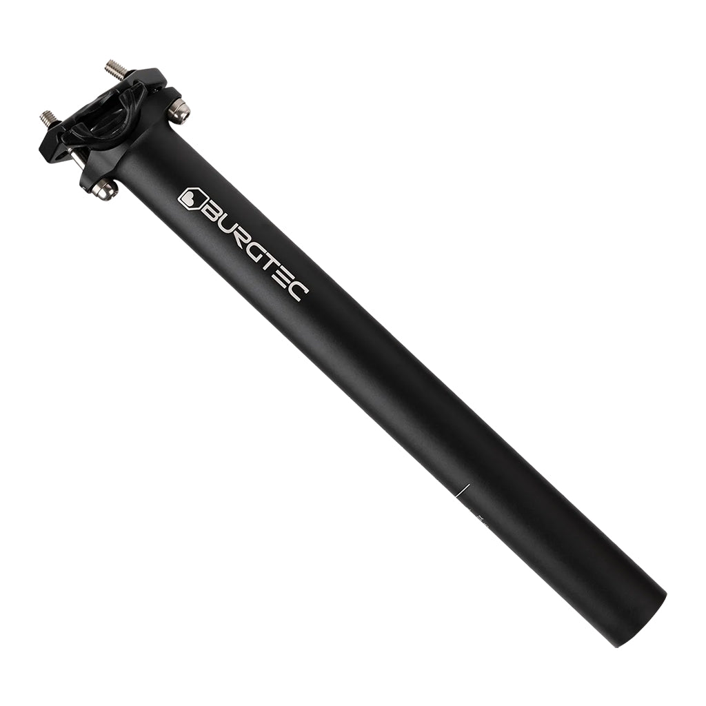 Burgtec Xpress Seatpost 30.9mm, Alloy, Black-0
