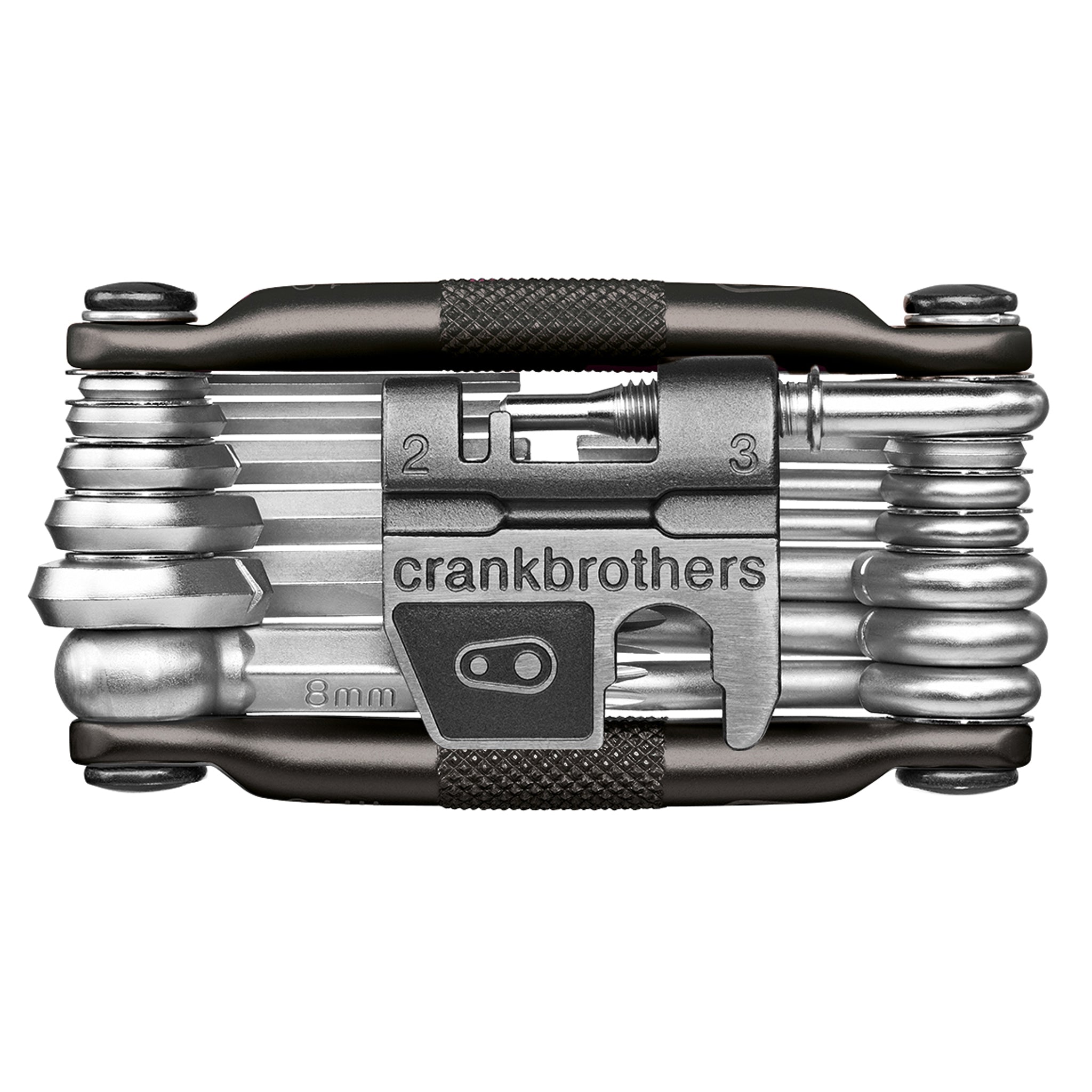 Crankbrothers Multi-19 Mini Tool with Flask, Midnight Edition-0