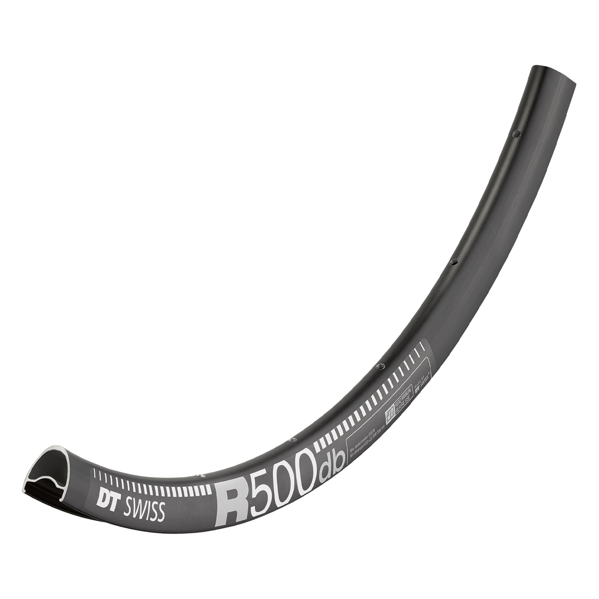 DT Swiss R 500 Disc 700c Rim, 28h, Black-0