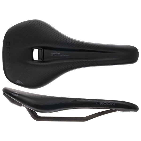 Ergon SR Pro Carbon Men's Saddle, Medium/Large, Stealth-0