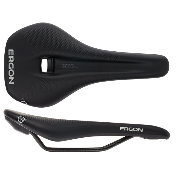 Ergon SR Comp Men's Saddle, Medium/Large, Stealth-0