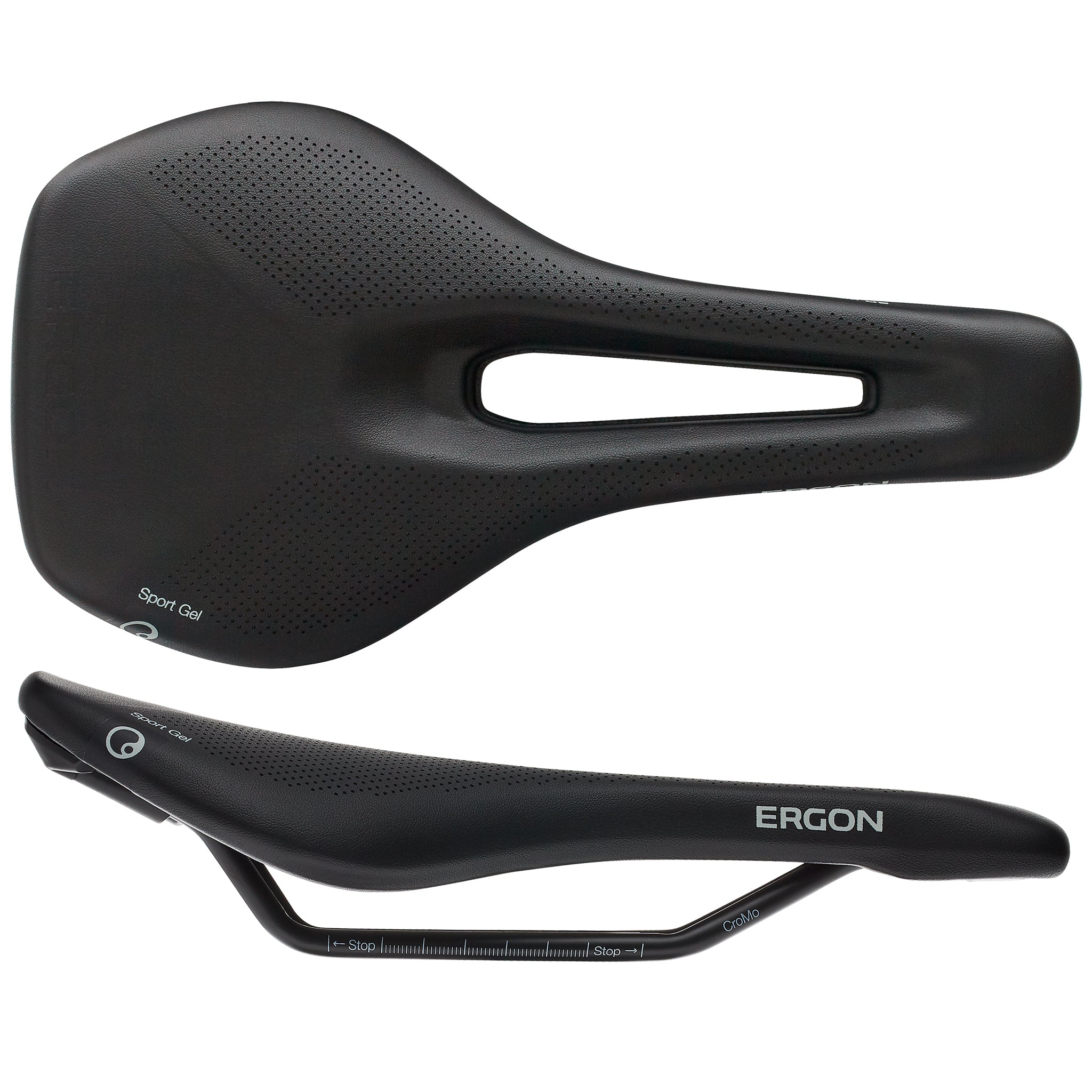 Ergon SR Sport Gel Women's Saddle, Small/Medium, Black-0