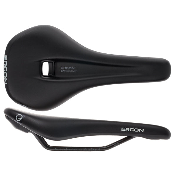 Ergon SM Sport Men's Saddle, Small/Medium, Black-0
