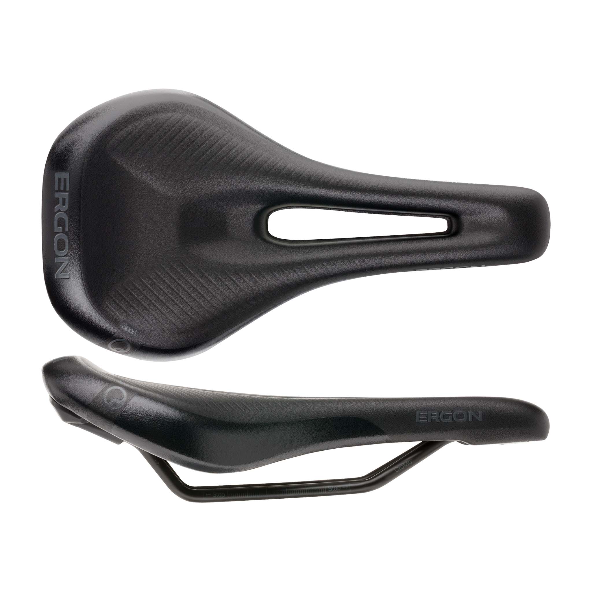 Ergon SM E-Mountain Sport Women's Saddle, S/M, Black-0