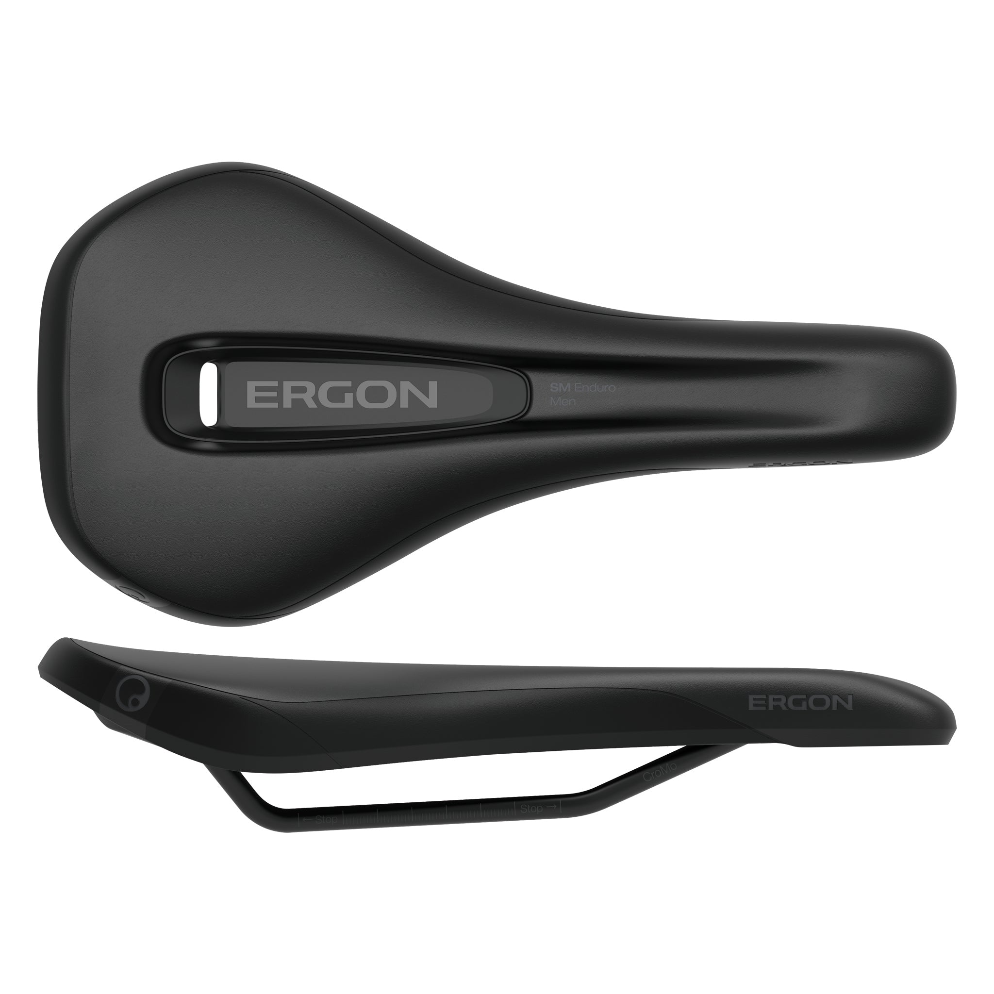 Ergon SM Enduro Saddle, Medium/Large, Stealth-0