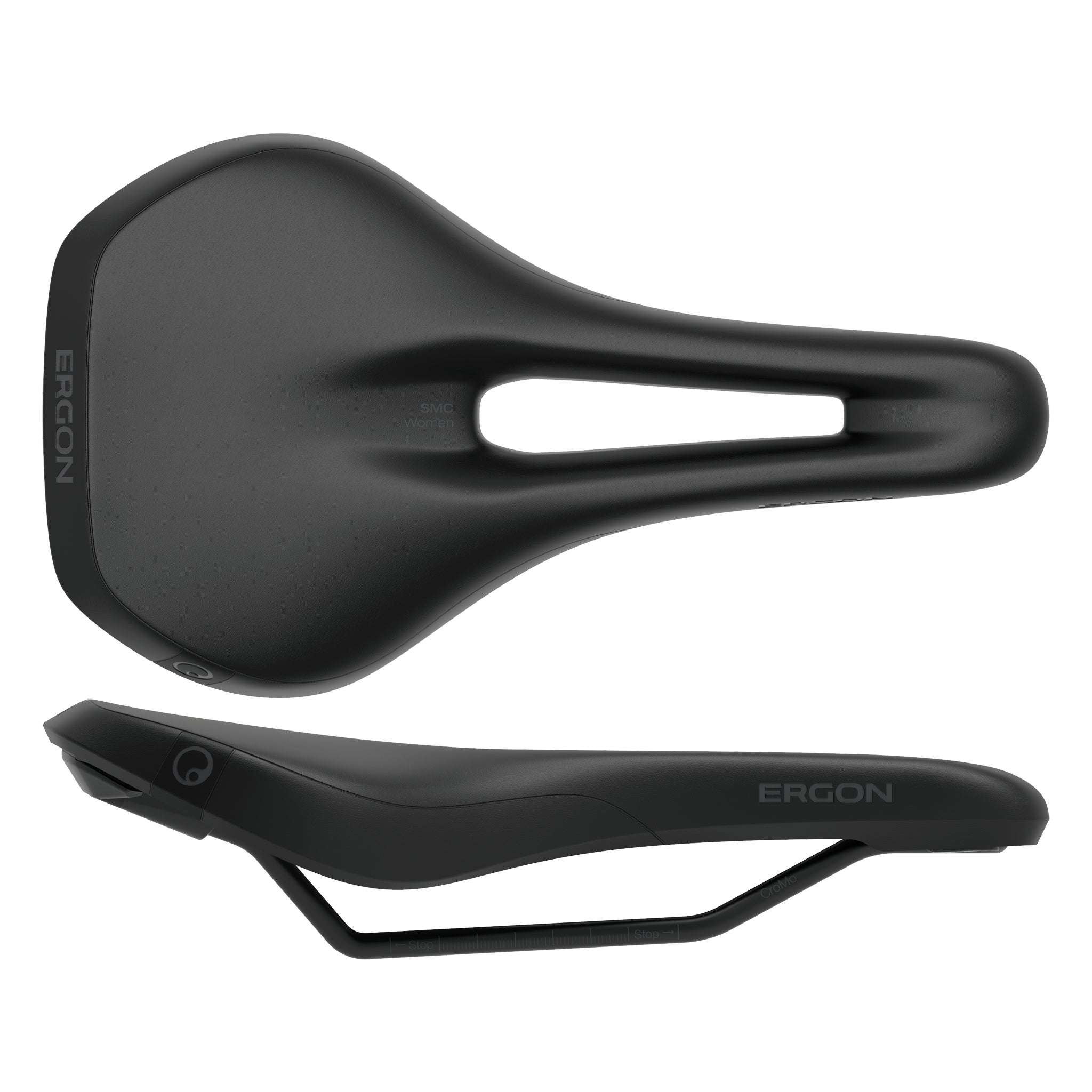 Ergon SMC Women's Saddle, Medium/Large, Stealth-0