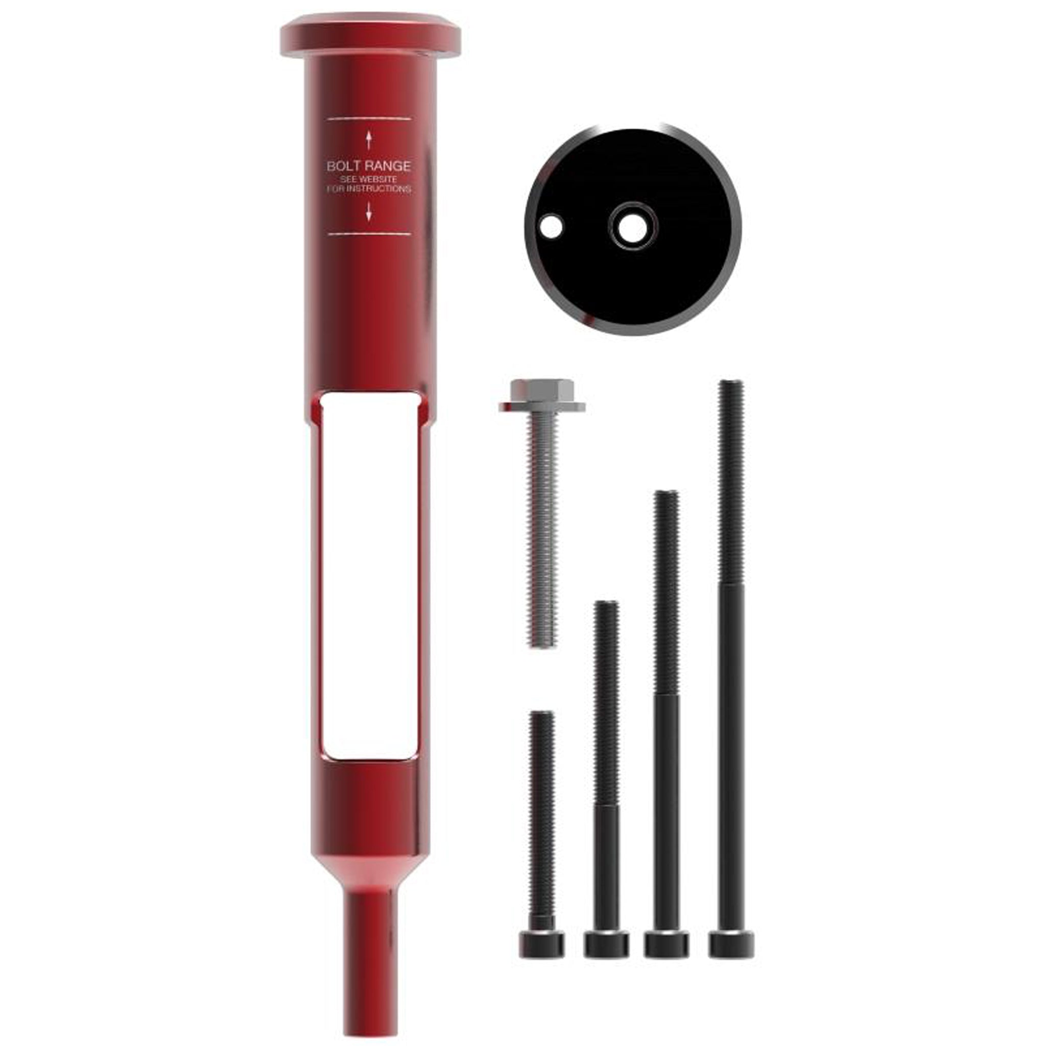 OneUp Components EDC Threadless Carrier, Red-0