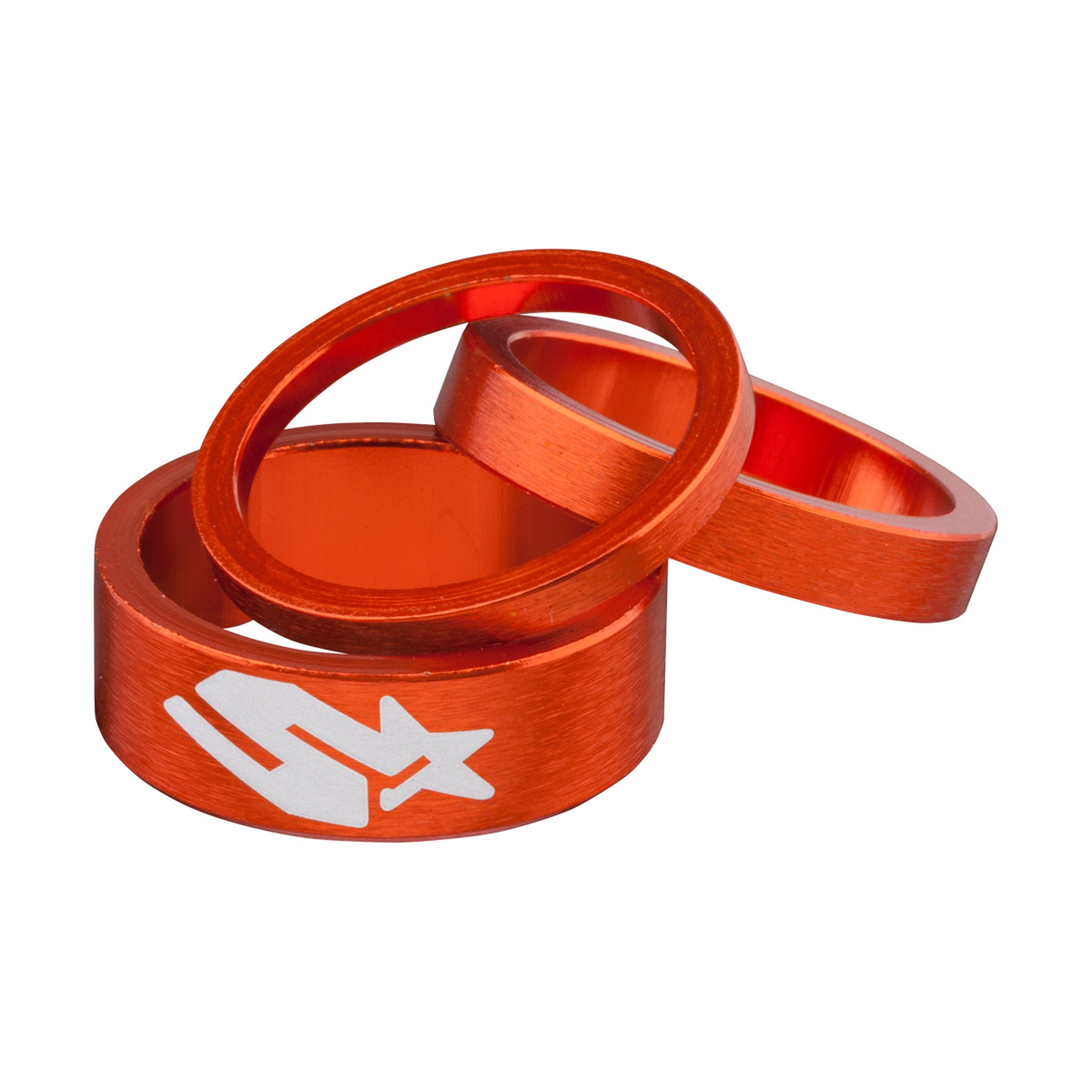 Spank Headset Spacer Kit, 3/6/12mm Set- Orange-0