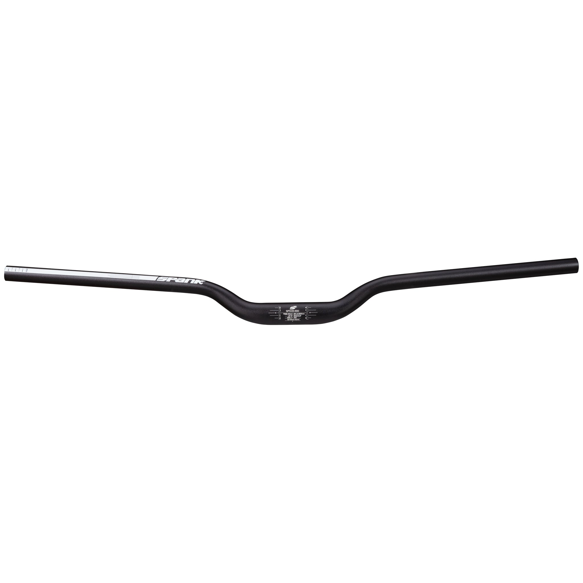 Spank Spoon 800 Riser Bar, (31.8) 40mm/800mm, Black-0