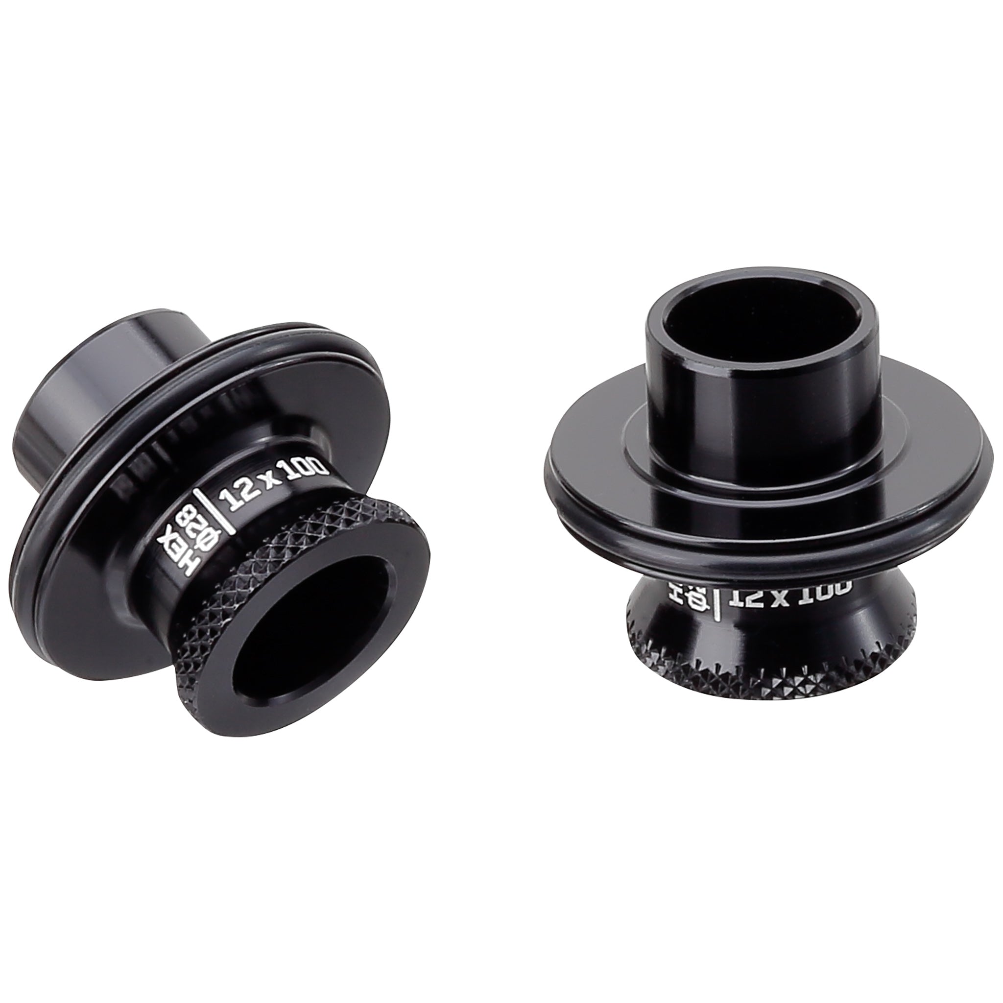 Spank HEX 028 Front Hub End Cap Kit - 12x100mm thru axle-0