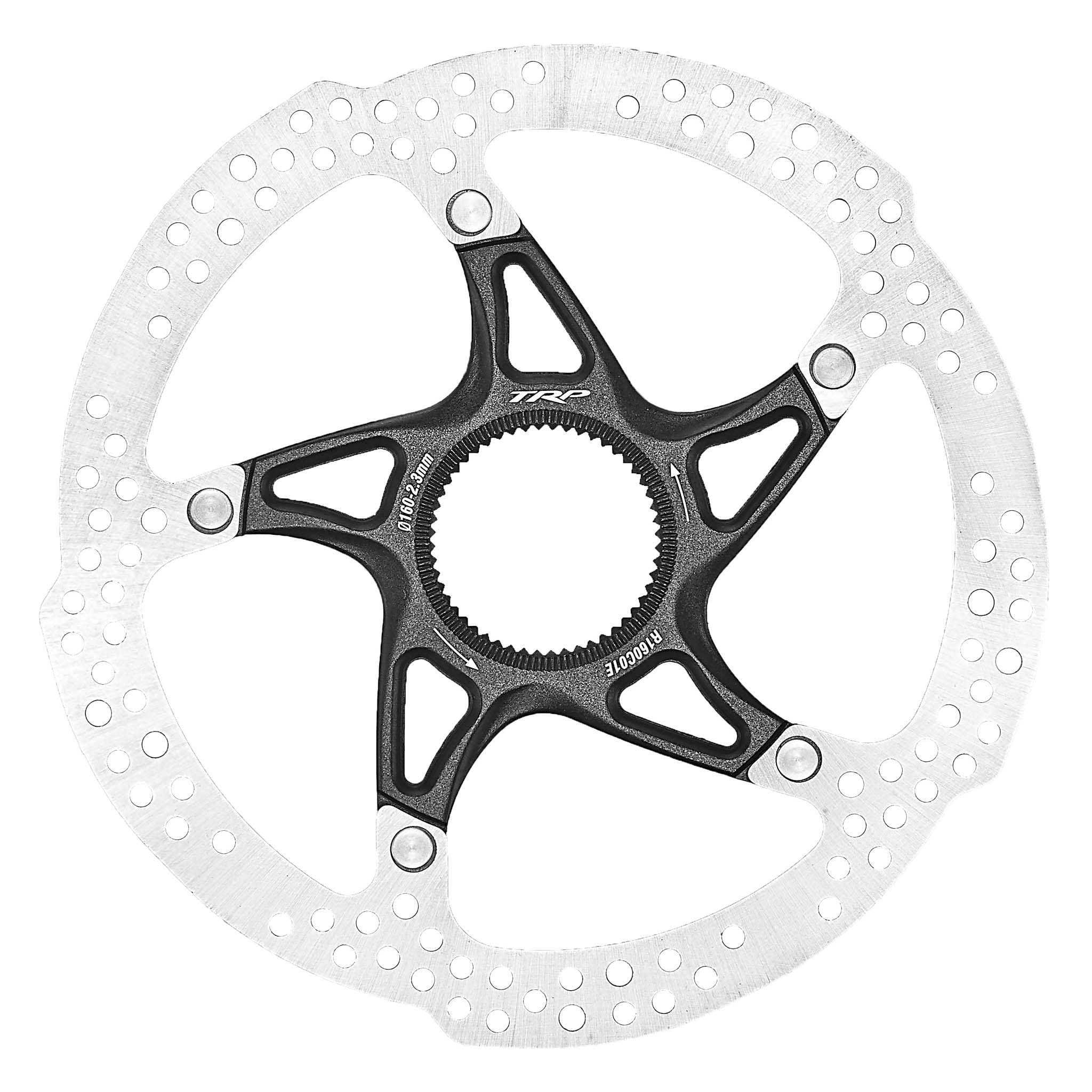 TRP 2-Piece Center Lock Rotor, 2.3mm Thick, 160mm NLA-0