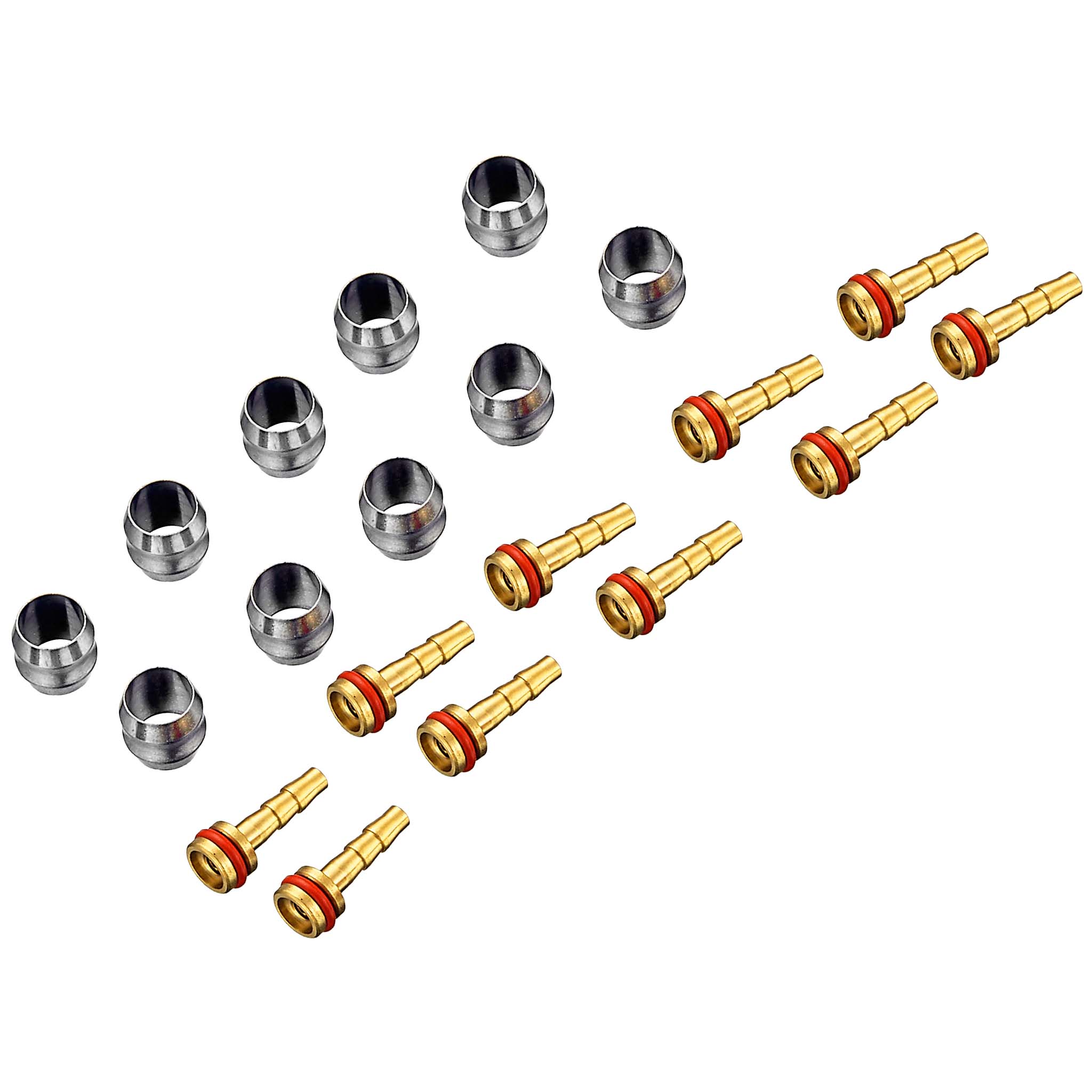 TRP 5.0mm Hydraulic Tubing Olives and Barbs, 10-Pack-0