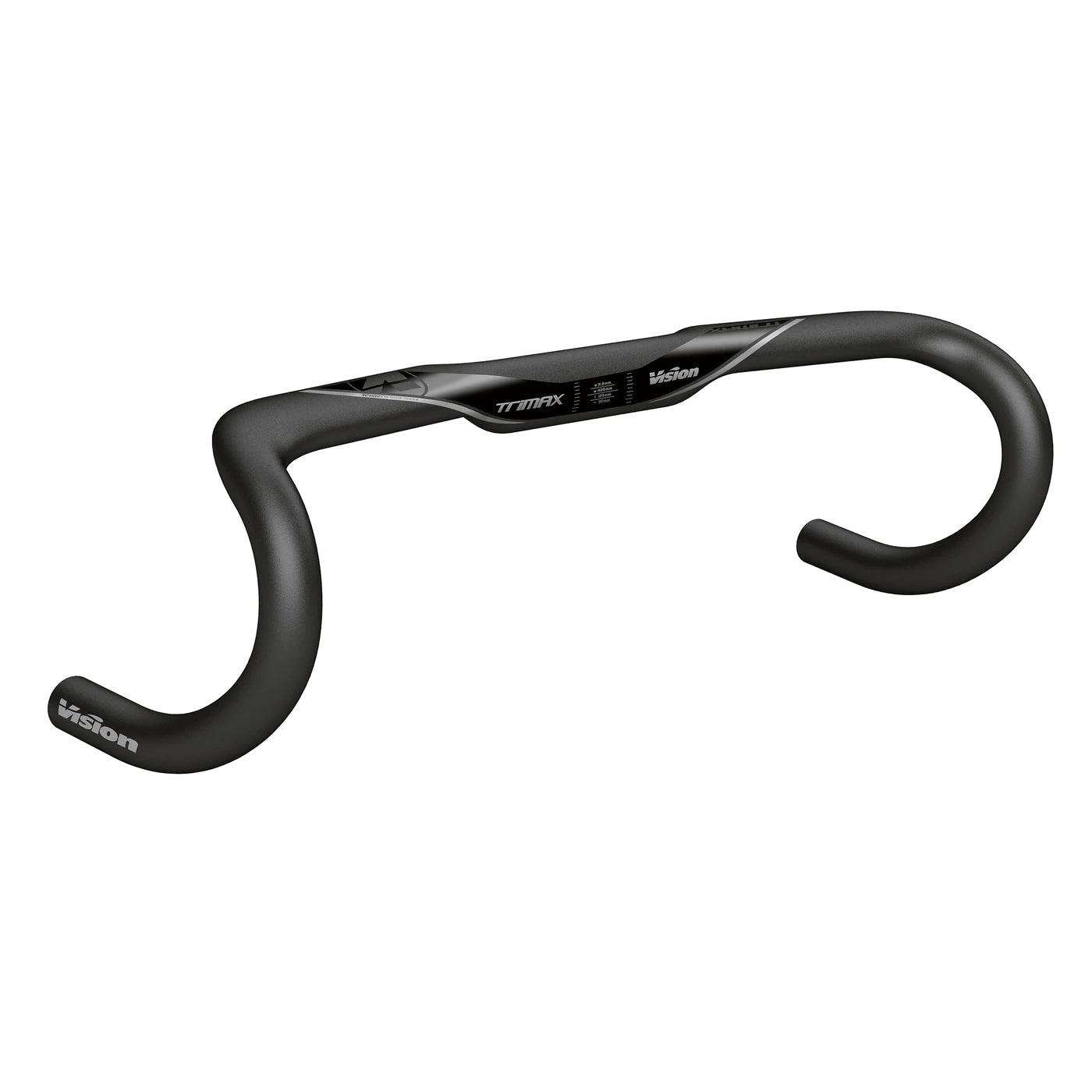 Vision Trimax Aero Alloy Bar, (31.8) 42cm - Black-0