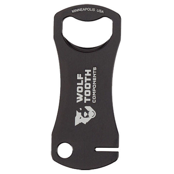 Wolf Tooth Components Bottle Opener and Rotor Truing Tool, Black-0