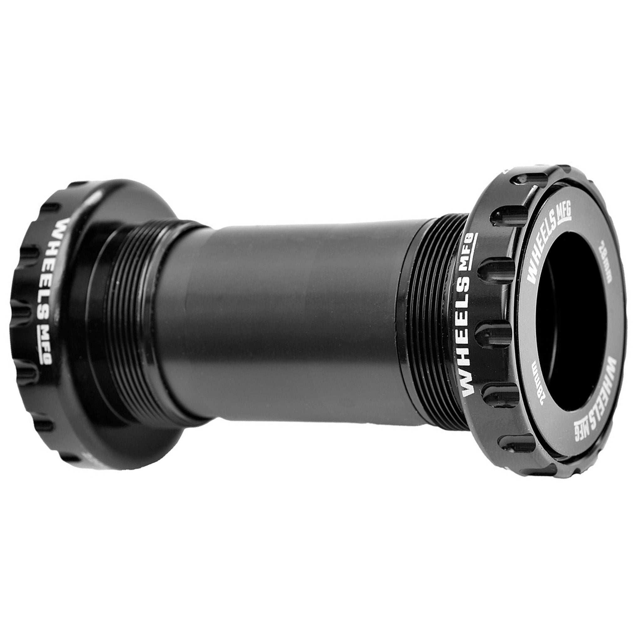 Wheels Mfg BSA Threaded BB, Praxis M30/28, Base Model, Black-0