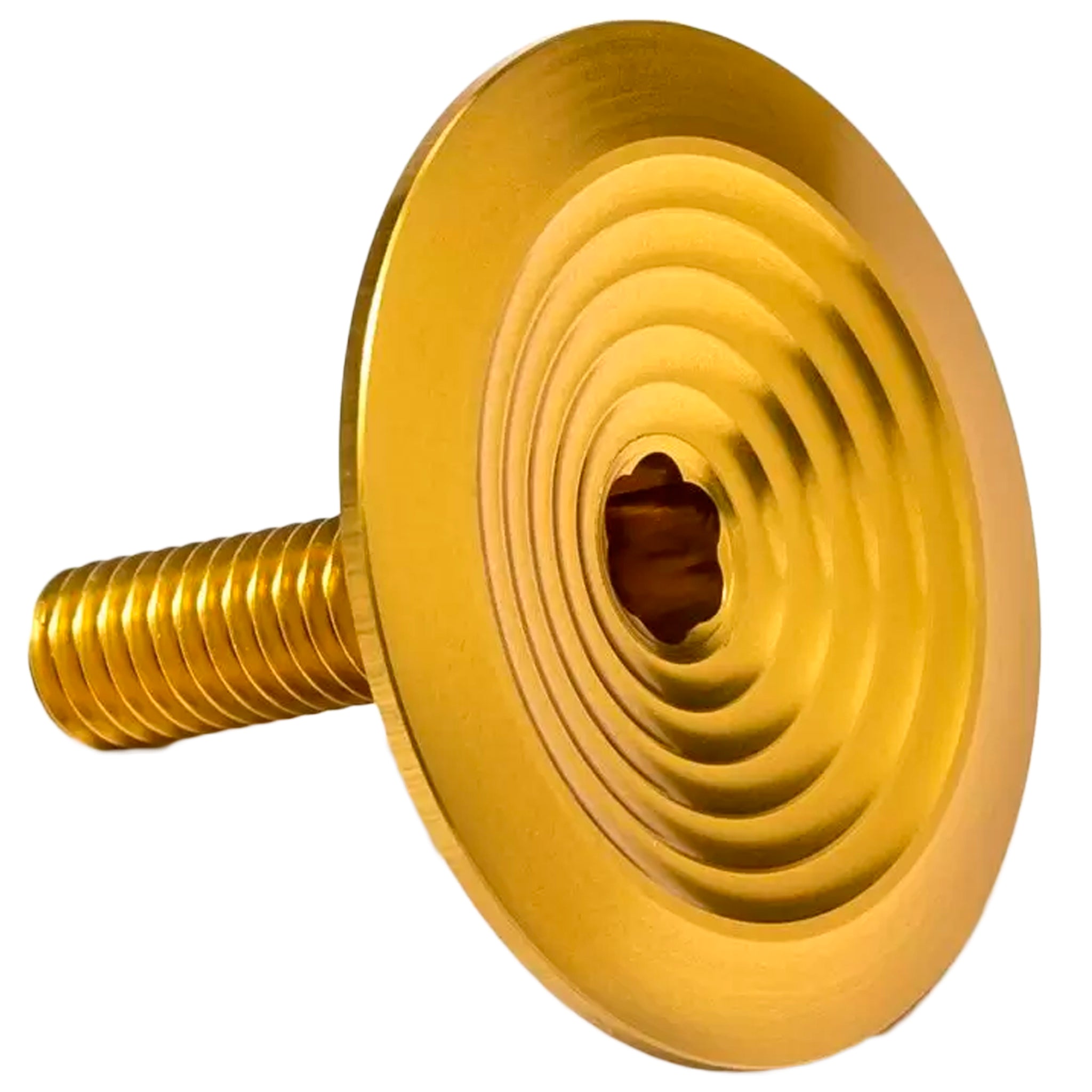 Absolute Black Integrated Top Cap, Gold-0