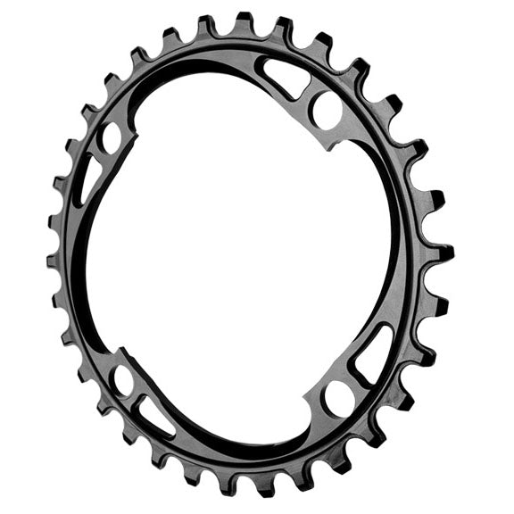 Absolute Black 104 Chainring, 104BCD 36T - Black-0