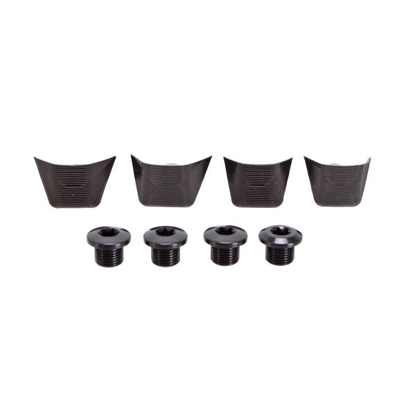 Absolute Black Bolt Cover Ultegra 6800, Black-0