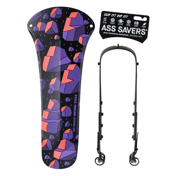 Ass Savers Win Wing MTB Fender, Roks-0