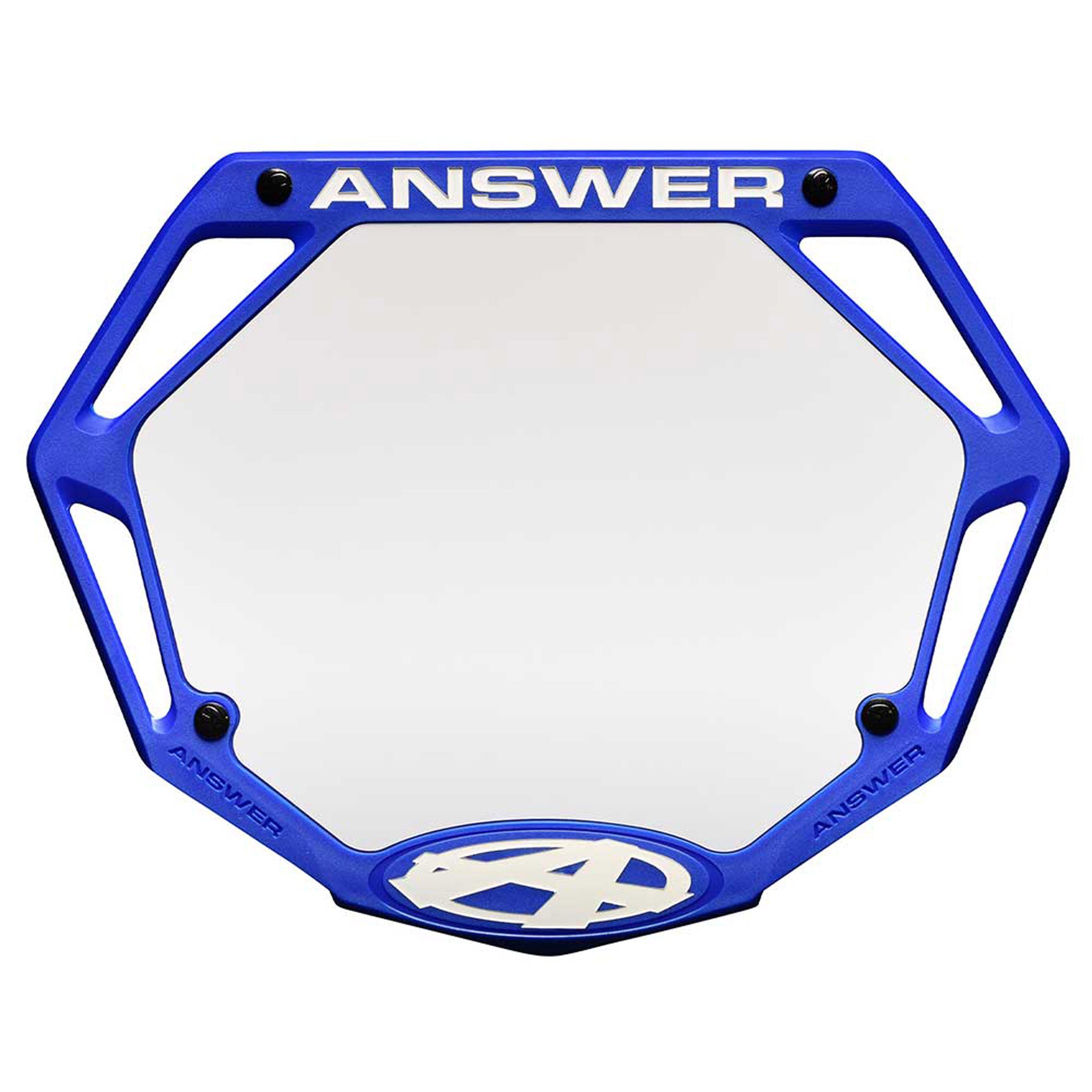 AnswerBMX 3D Number Plate, Mini, Blue-0