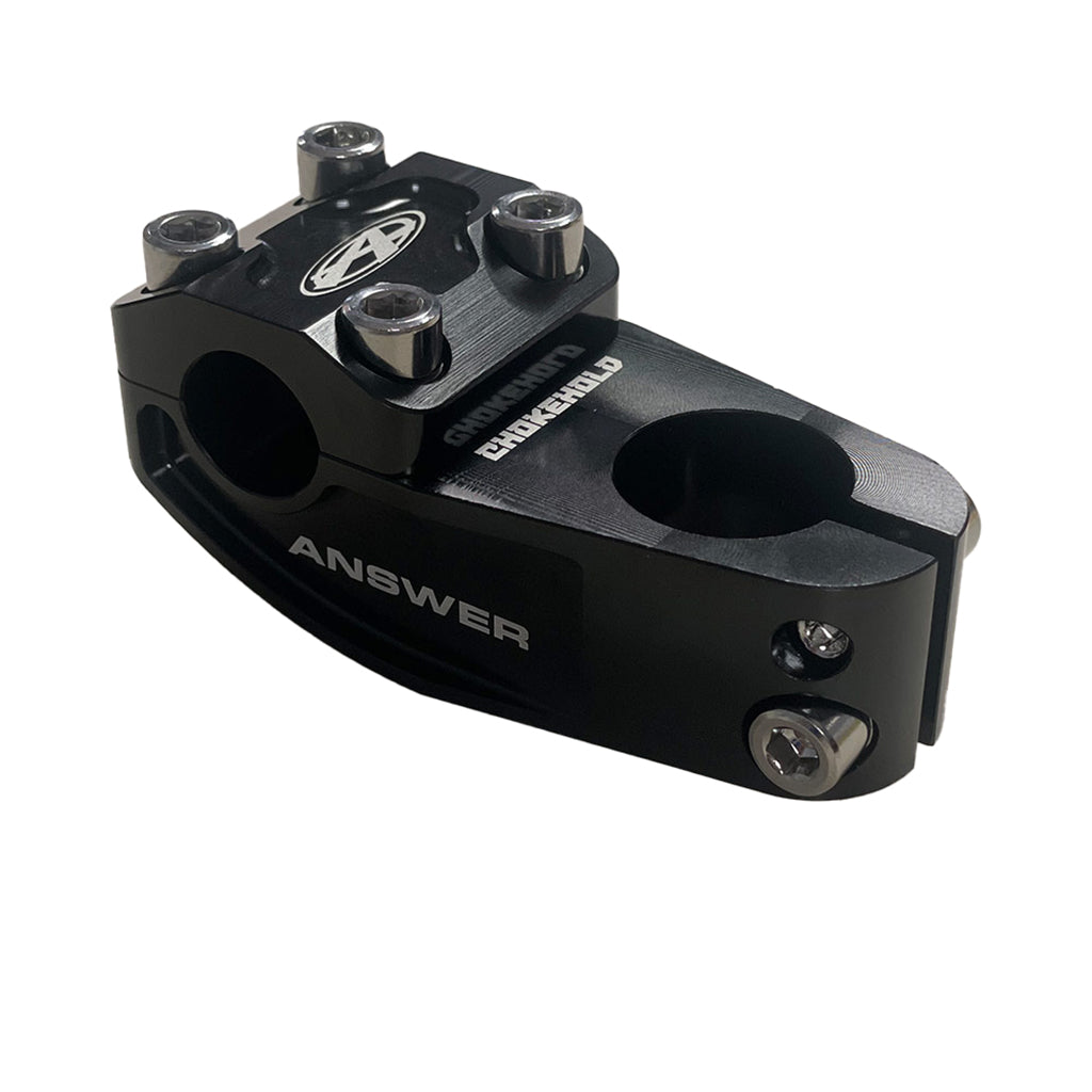 AnswerBMX Chokehold Stem, (22.2) 50mm, Black-0