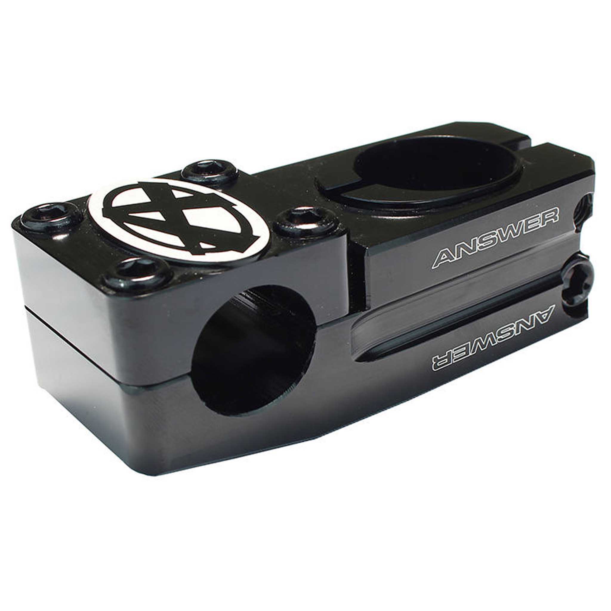 AnswerBMX Dual Length Pro XL Stem, (22.2) 50/57mm, Black-0