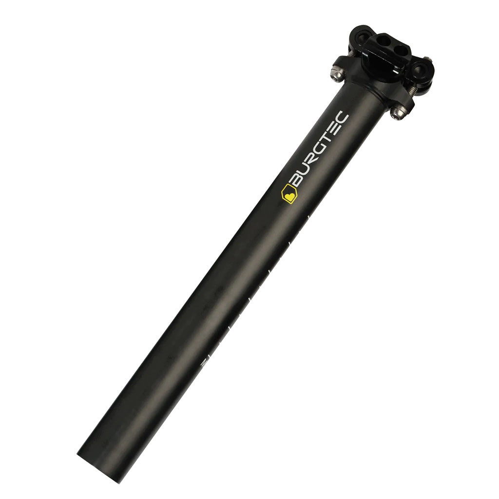 Burgtec Xpress Seatpost 31.6mm, Carbon, Black-0