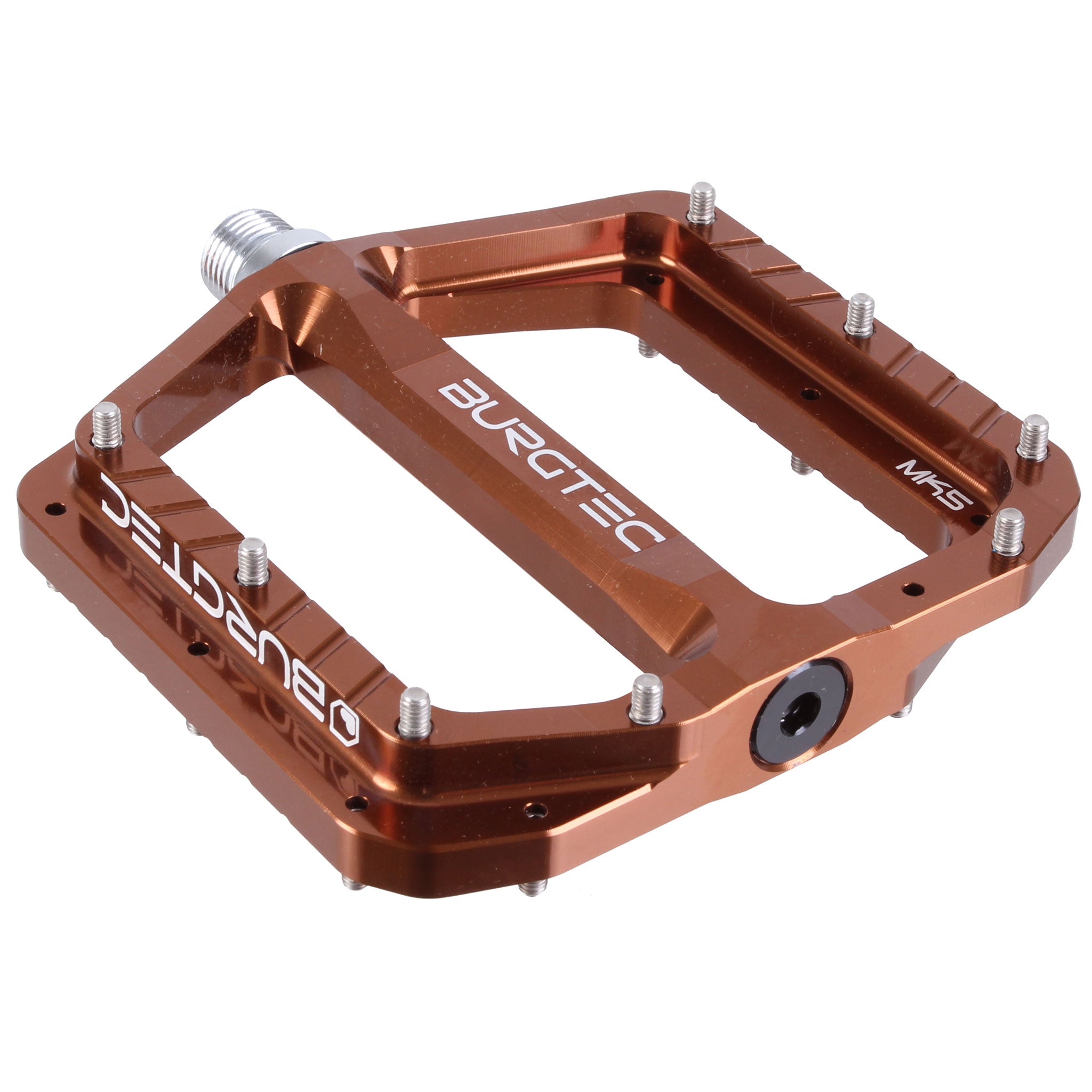 Burgtec Penthouse MK5 Pedals, CrMo, Kash Bronze-0