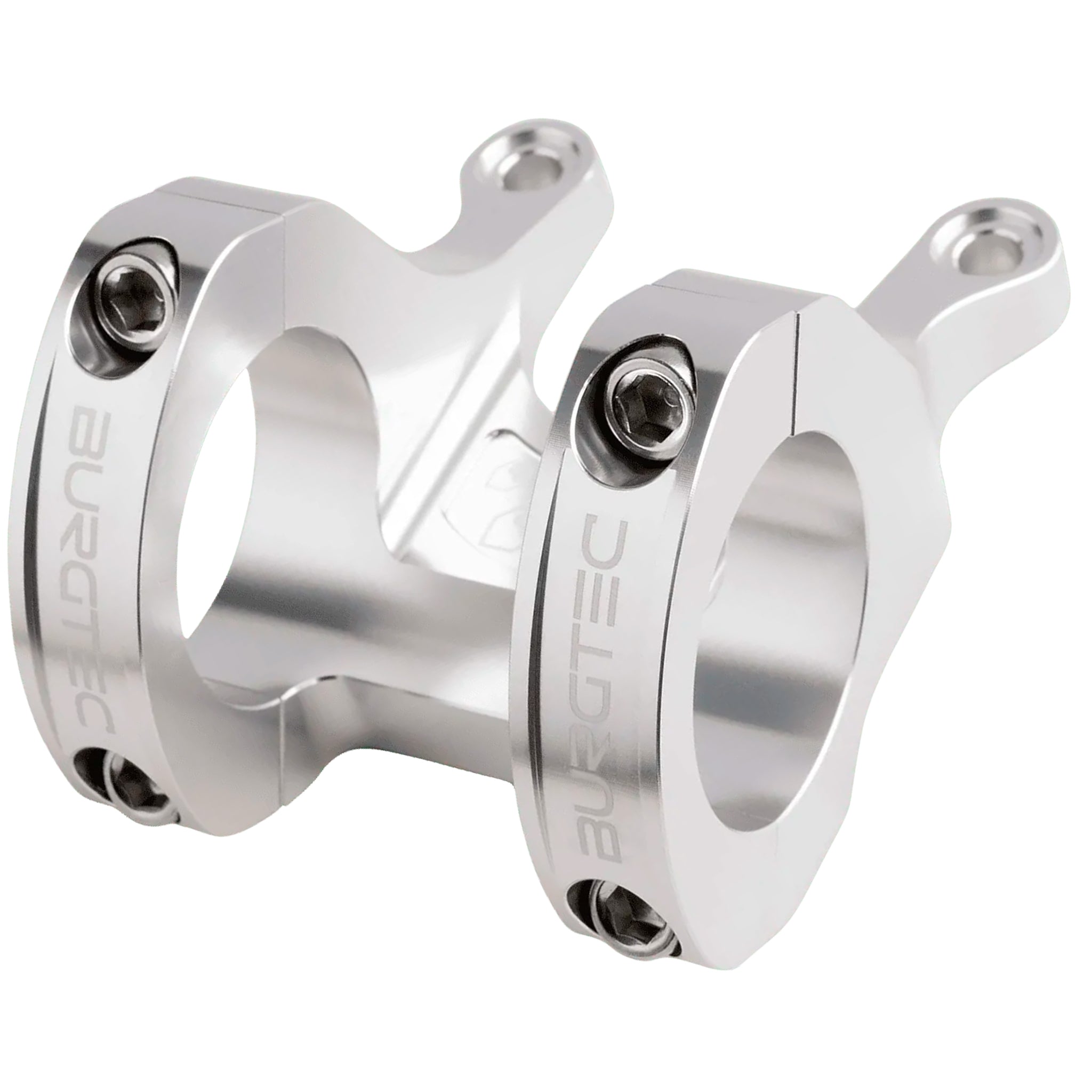Burgtec MK3 Direct Mount Stem, (35) 50mm, Rhodium Silver-0