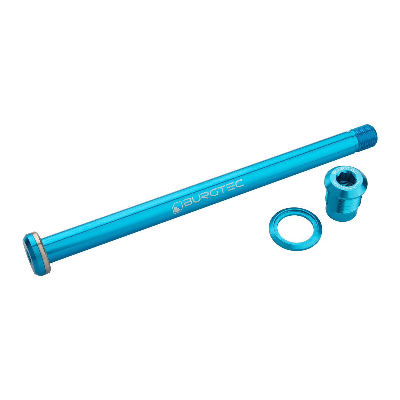 Burgtec Yeti Boost Rear Axle, 12x174mm, Colorado Blue-0