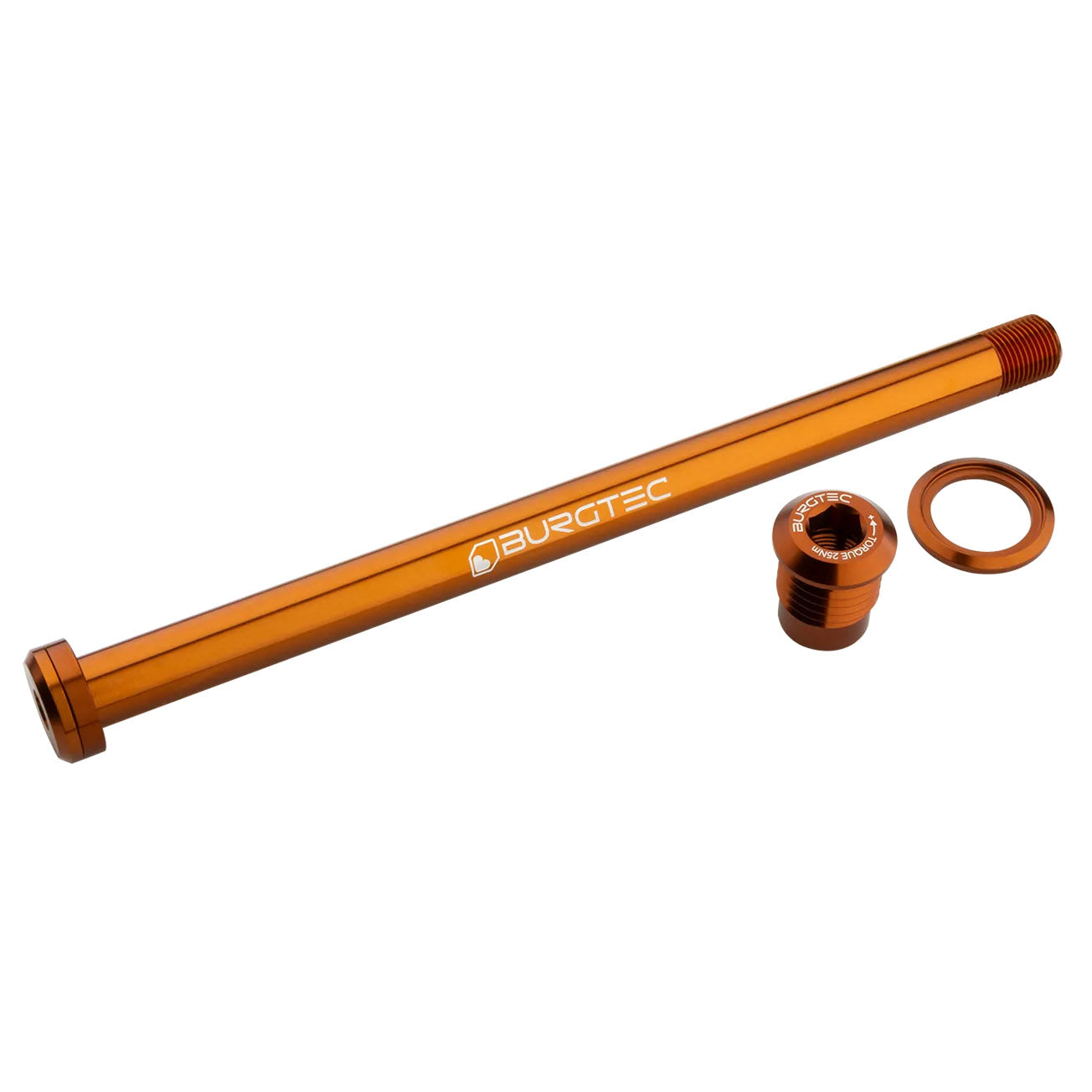 Burgtec 180mm x 12mm 1.00mm Pitch Rear Axle, Kash Bronze-0