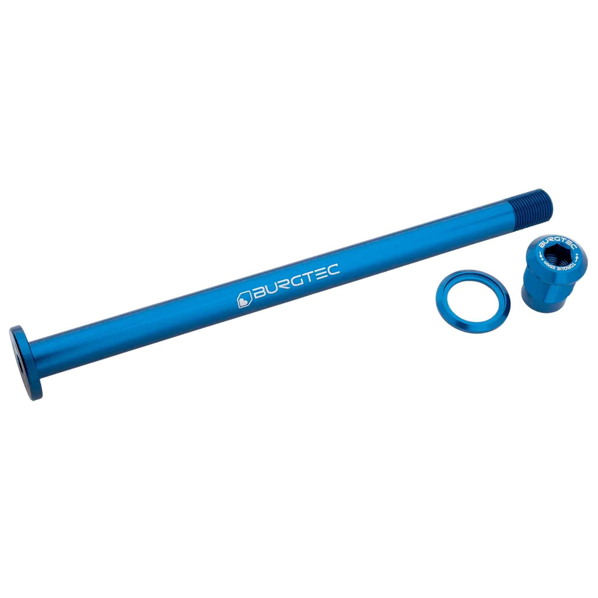 Burgtec Evil 183.5mm UDH Rear Axle, Deep Blue-0