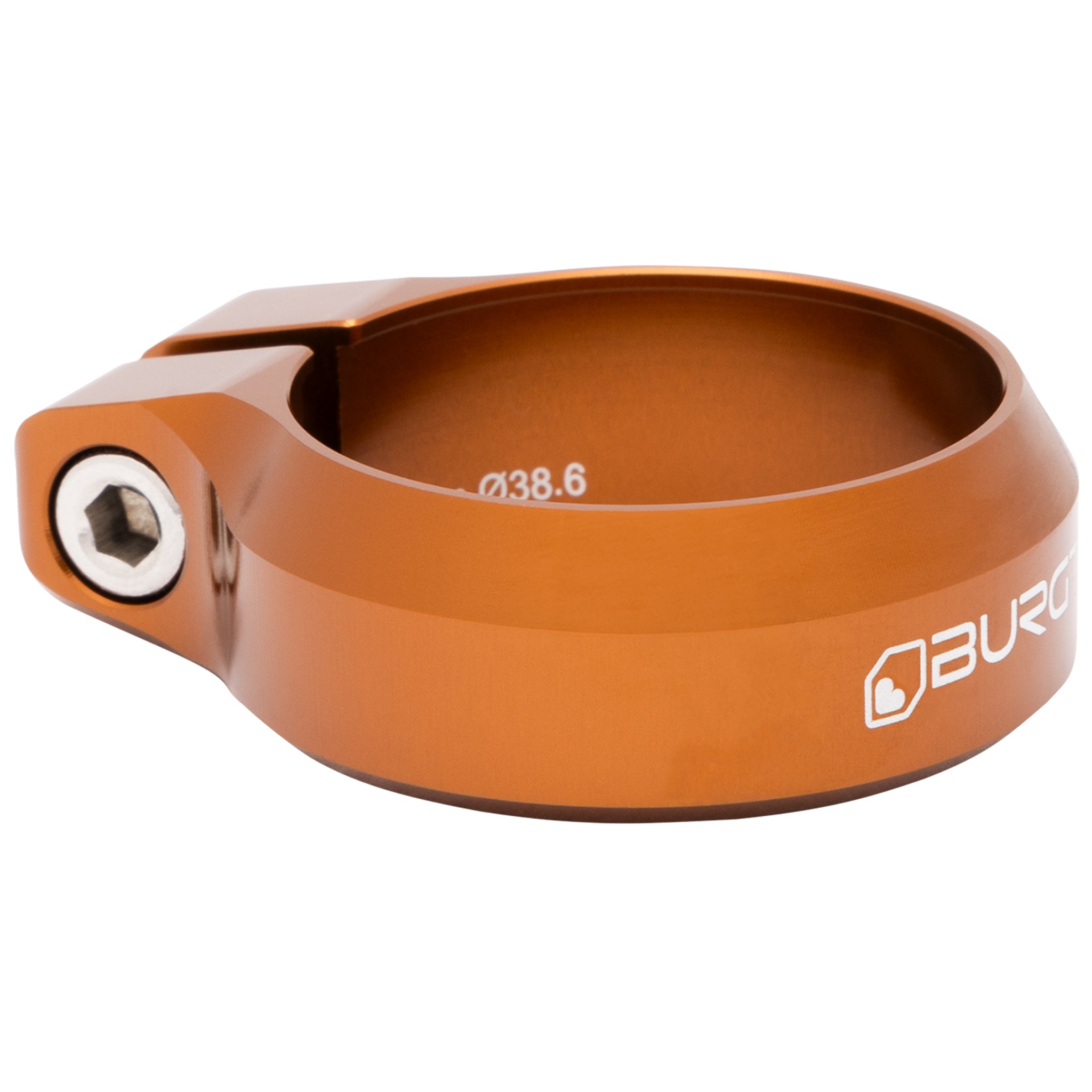 Burgtec Seat Clamp, 38.6mm, Kash Bronze-0