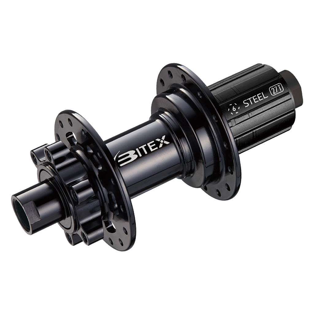 Bitex Hub Rear, 6B Disc (MTR12E) 12x142mm TA, XDR, 32h, Blck-0