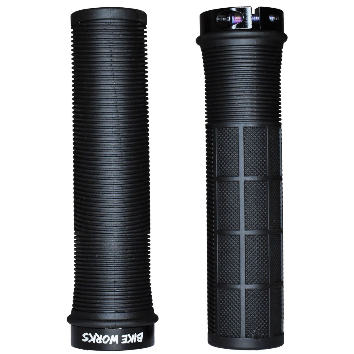 Bike Works CO Lock-On Waffle Grips