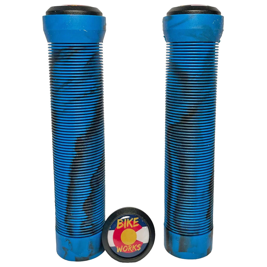 Bike Works CO Slip-On Ribbed Grips