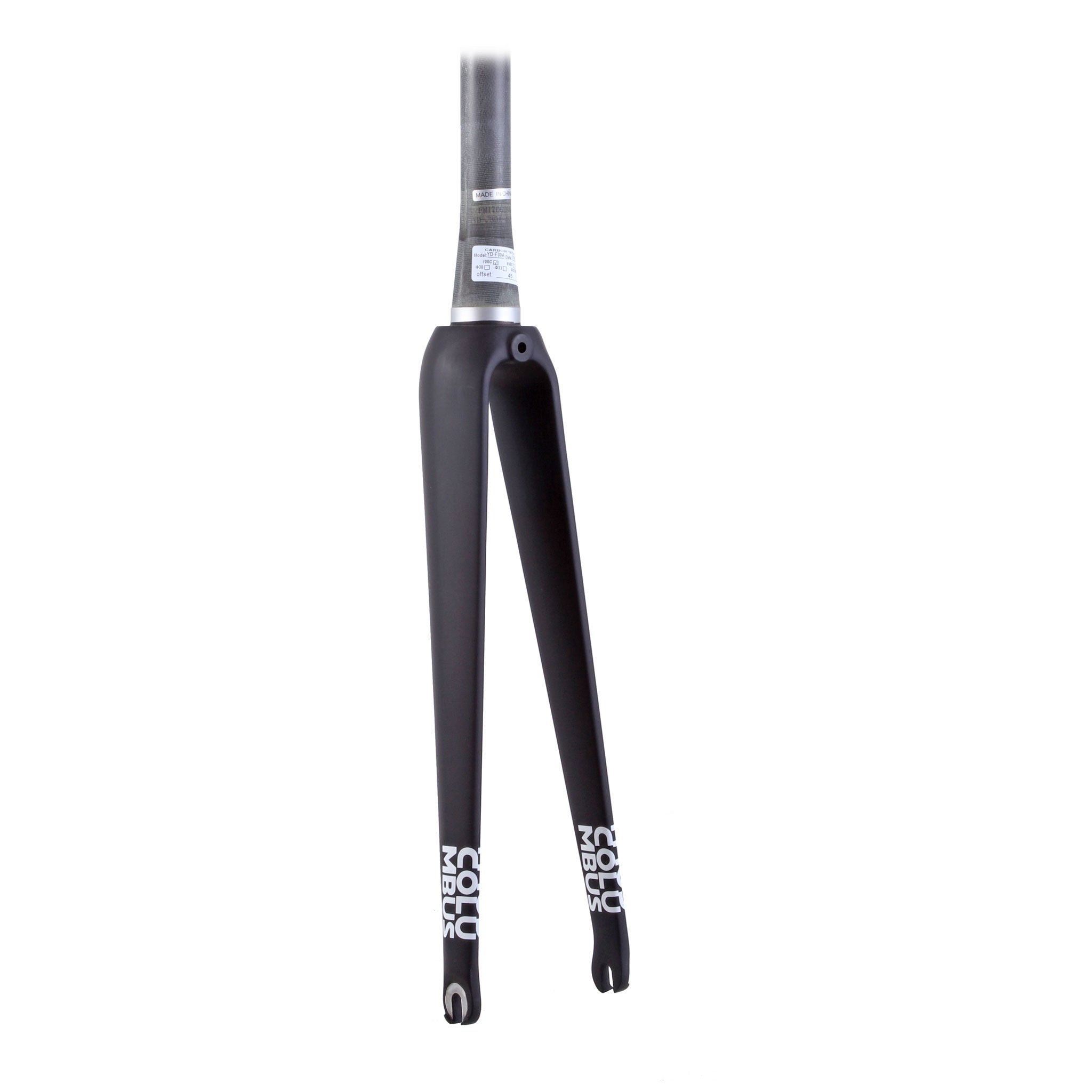 Columbus Futura Caliper Carbon Fork 1.5" (50mm) Tapered, Black-0