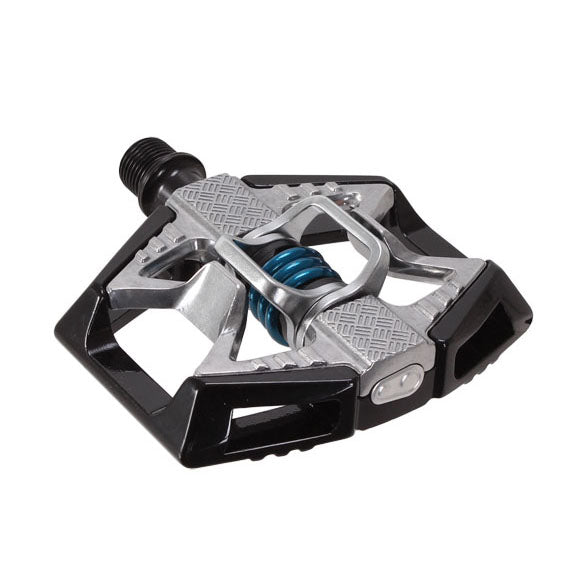 Crankbrothers Double Shot 2 Hybrid Pedals, Black/Raw-1