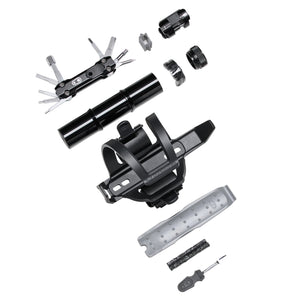 Crankbrothers S.O.S BC18 Bottle Cage Kit, Black-0