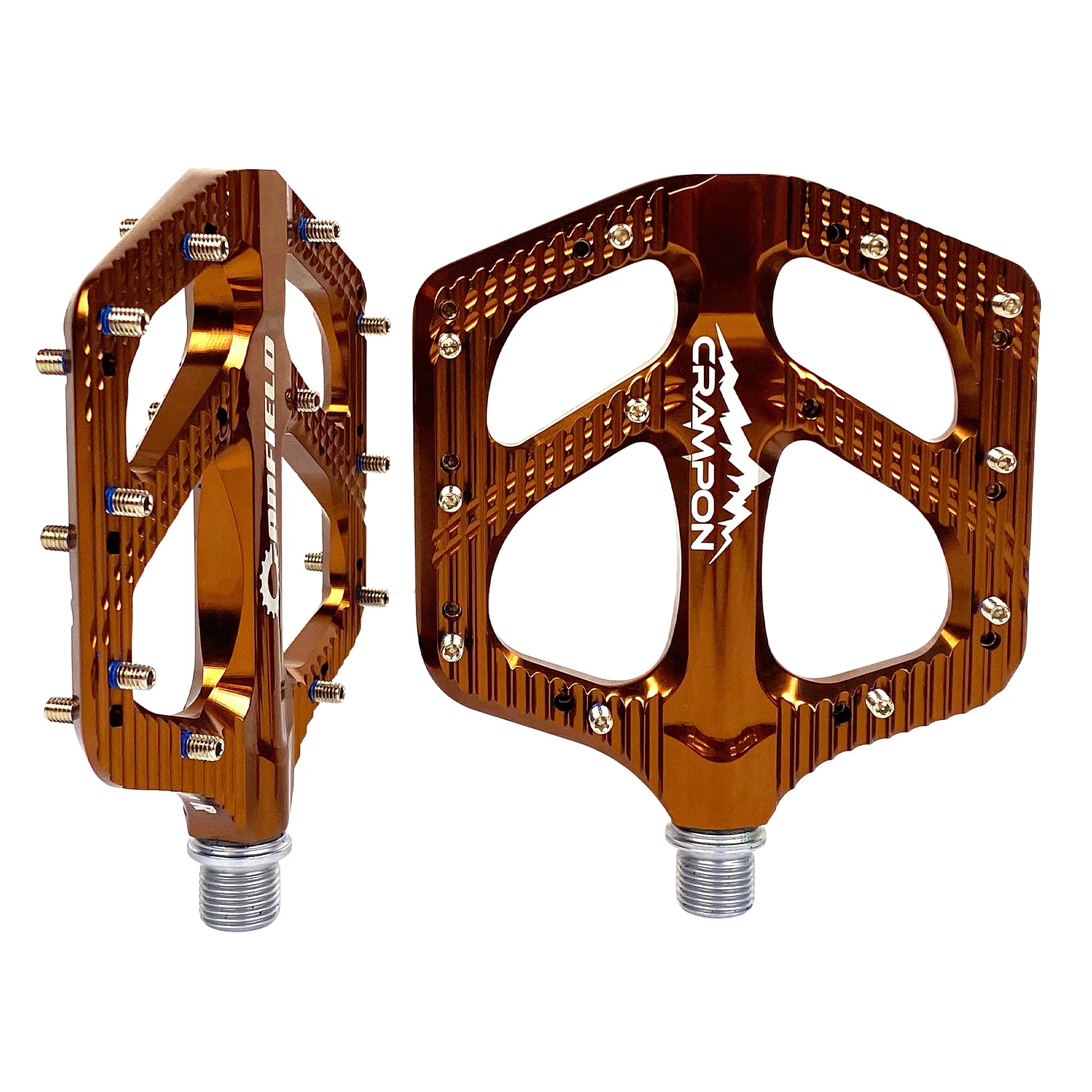Canfield Crampon Mountain Pedals, Bronze-0