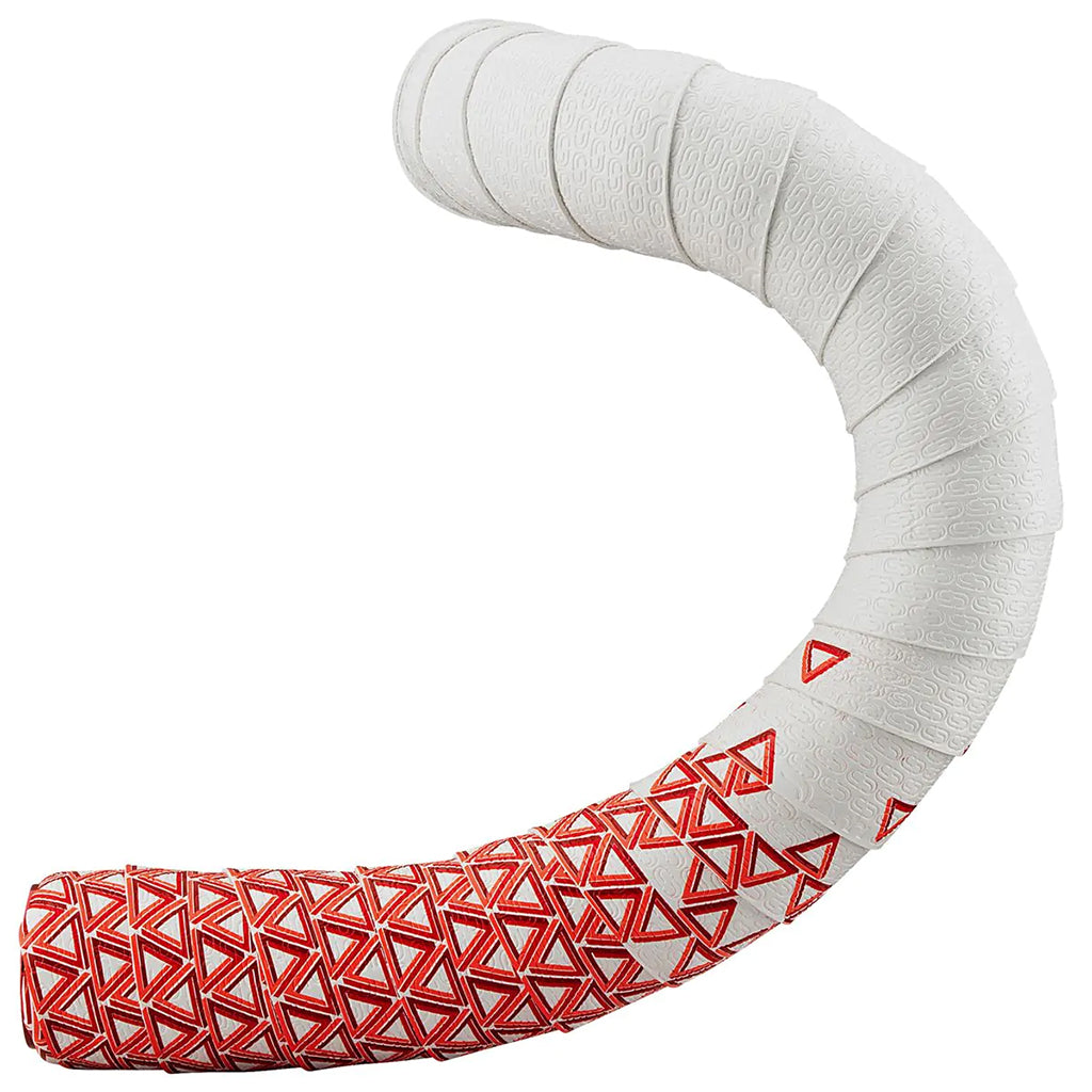 Deda Elementi Loop Handlebar Tape, White/Red-0