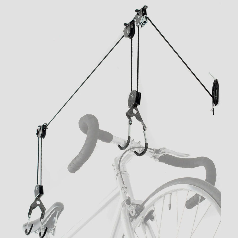 Delta Single Bike Ceiling Hoist With Straps