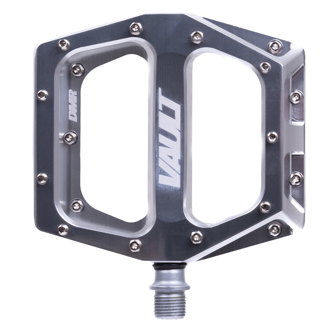DMR Vault Pedals, 9/16" - Full Silver-0