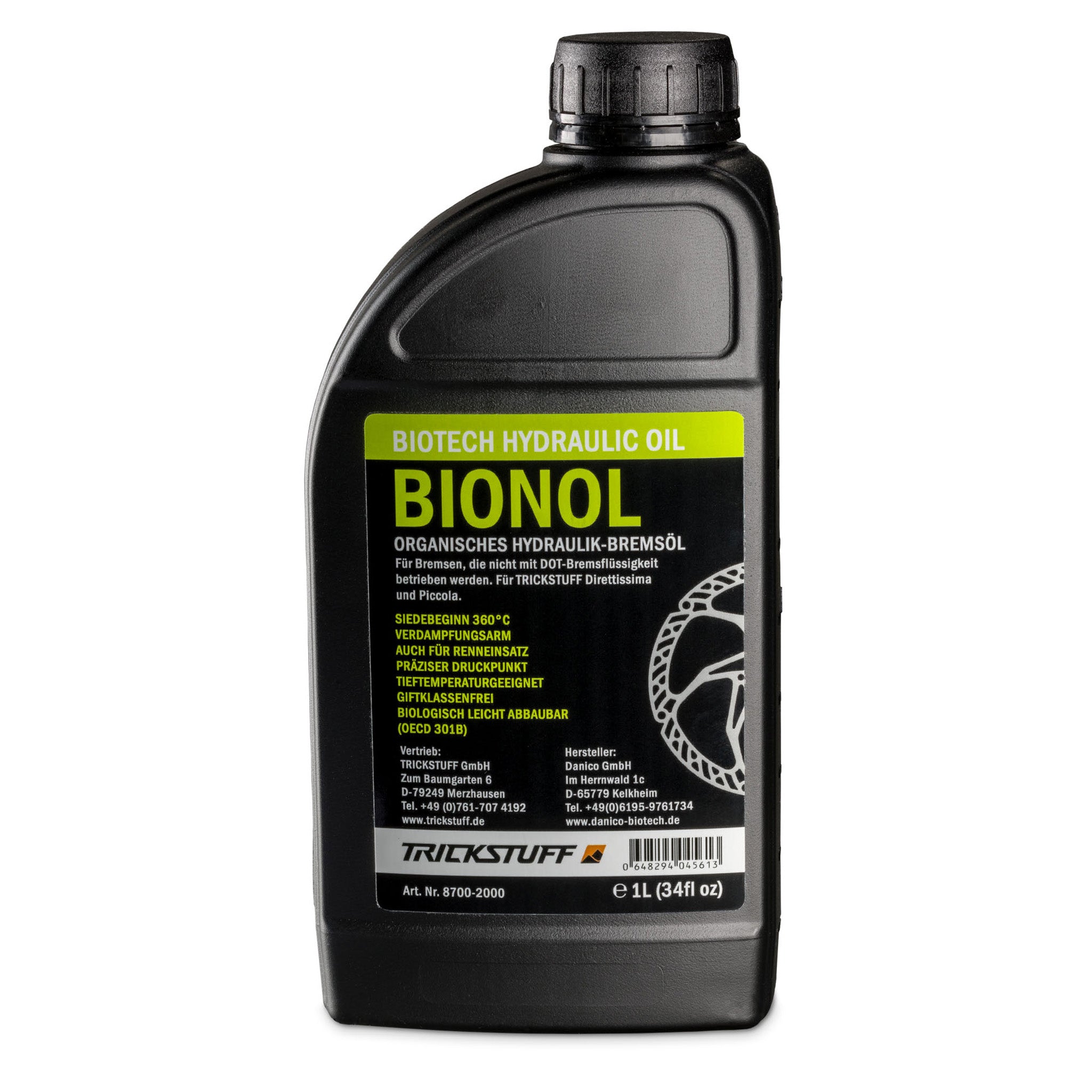 Trickstuff Bionol Brake Fluid, 1 Liter Bottle-0