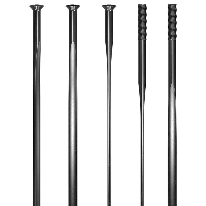 DT Swiss Aerolite Bladed Spoke, SP, Black, 300mm, 20/Count  -0