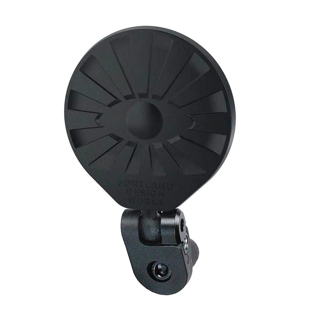 Portland Design Works Watch Your Back Bar End Mirror, Black-0