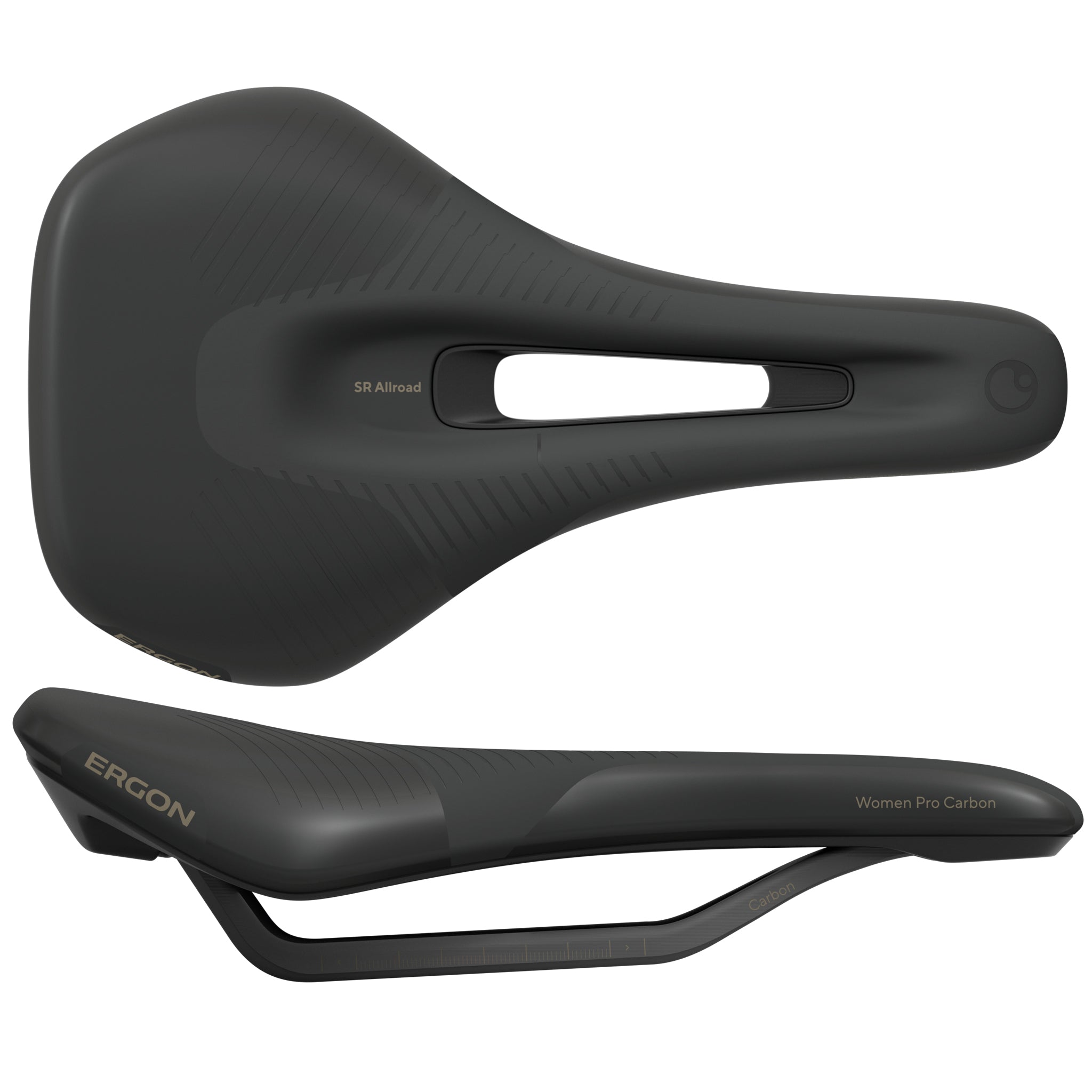 Ergon SR Allroad Pro Carbon Women's Saddle, M/L, Black-0