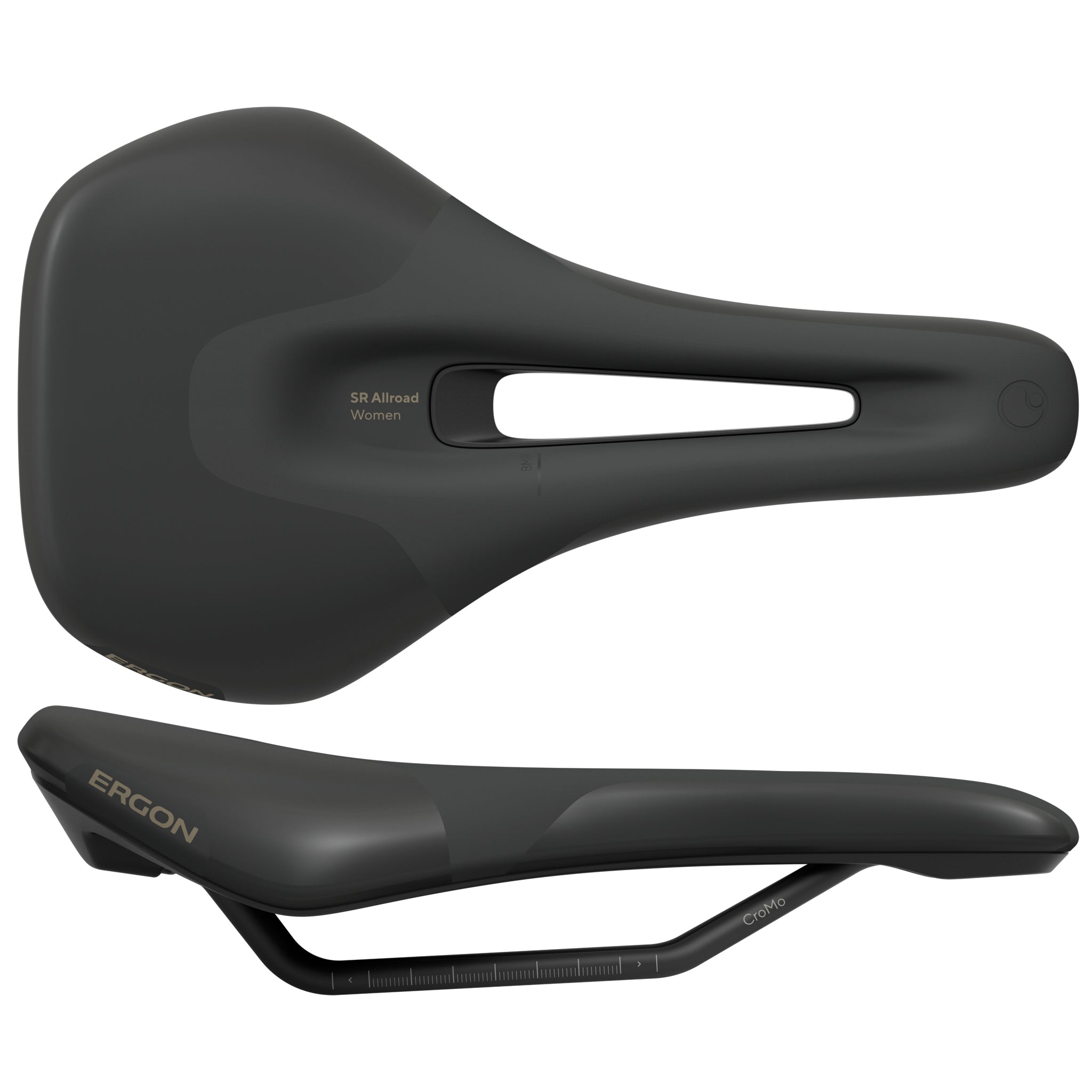 Ergon SR Allroad Women's Saddle, S/M, Black-0