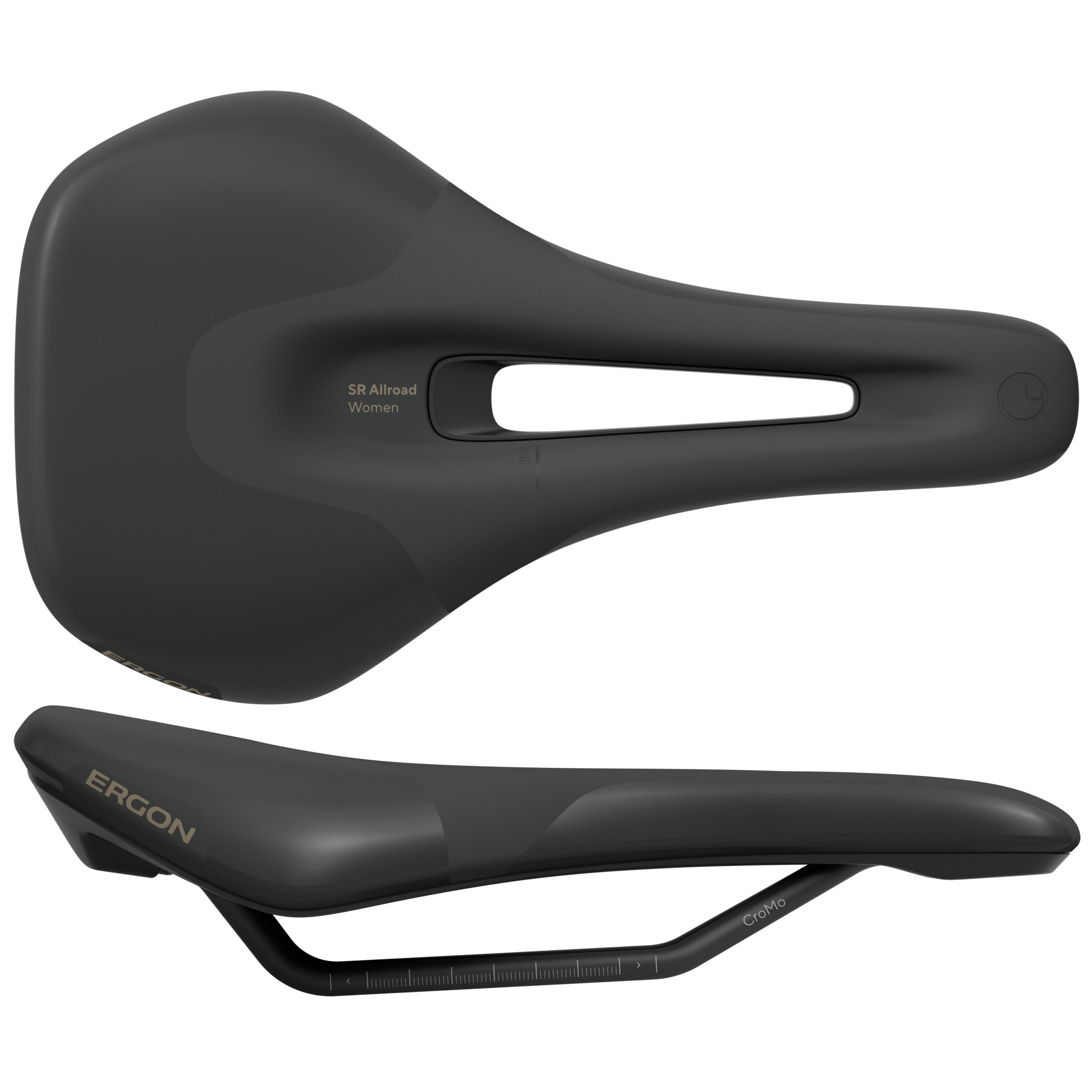 Ergon SR Allroad Women's Saddle, M/L, Black-0
