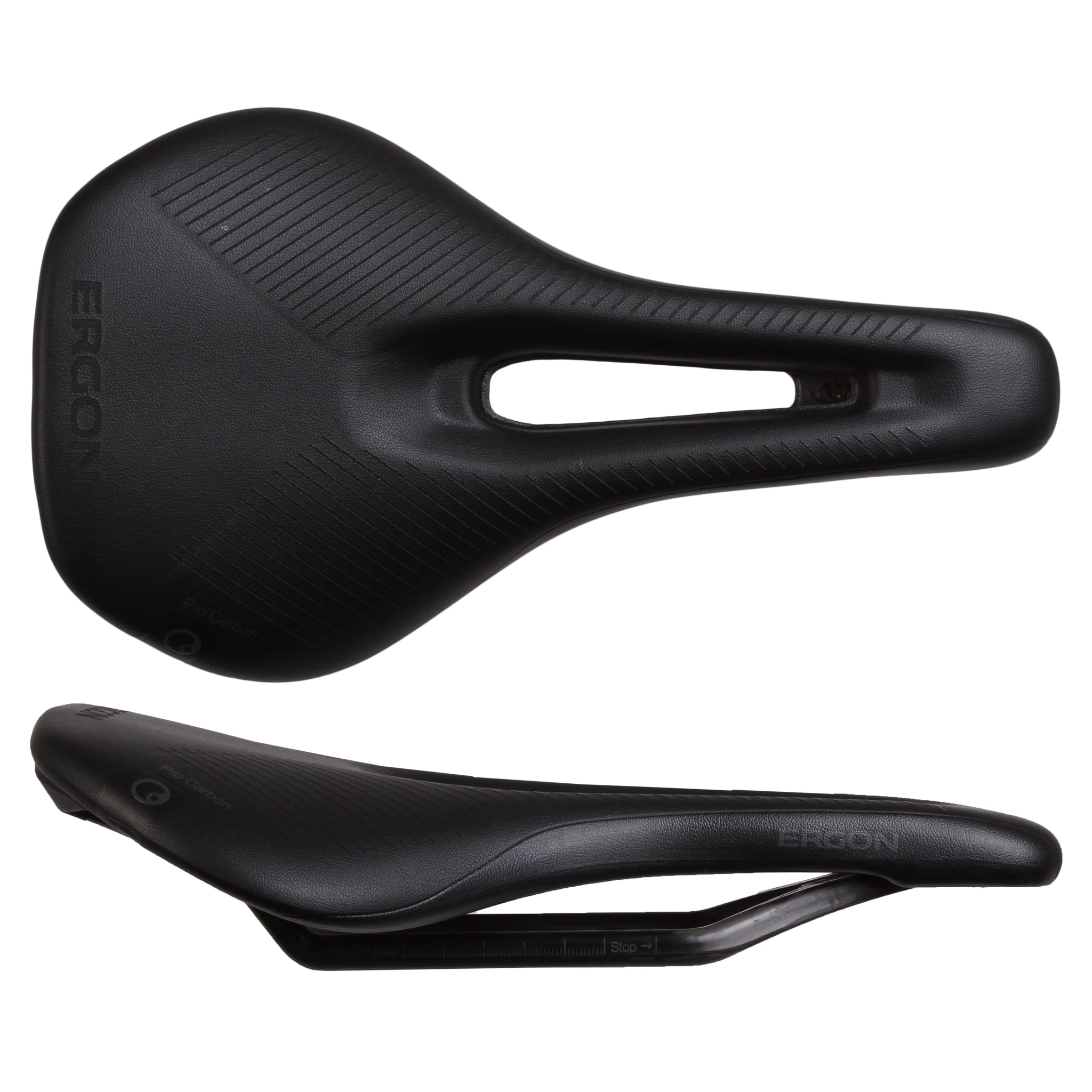 Ergon SR Pro Carbon Women's Saddle, Medium/Large, Stealth-0